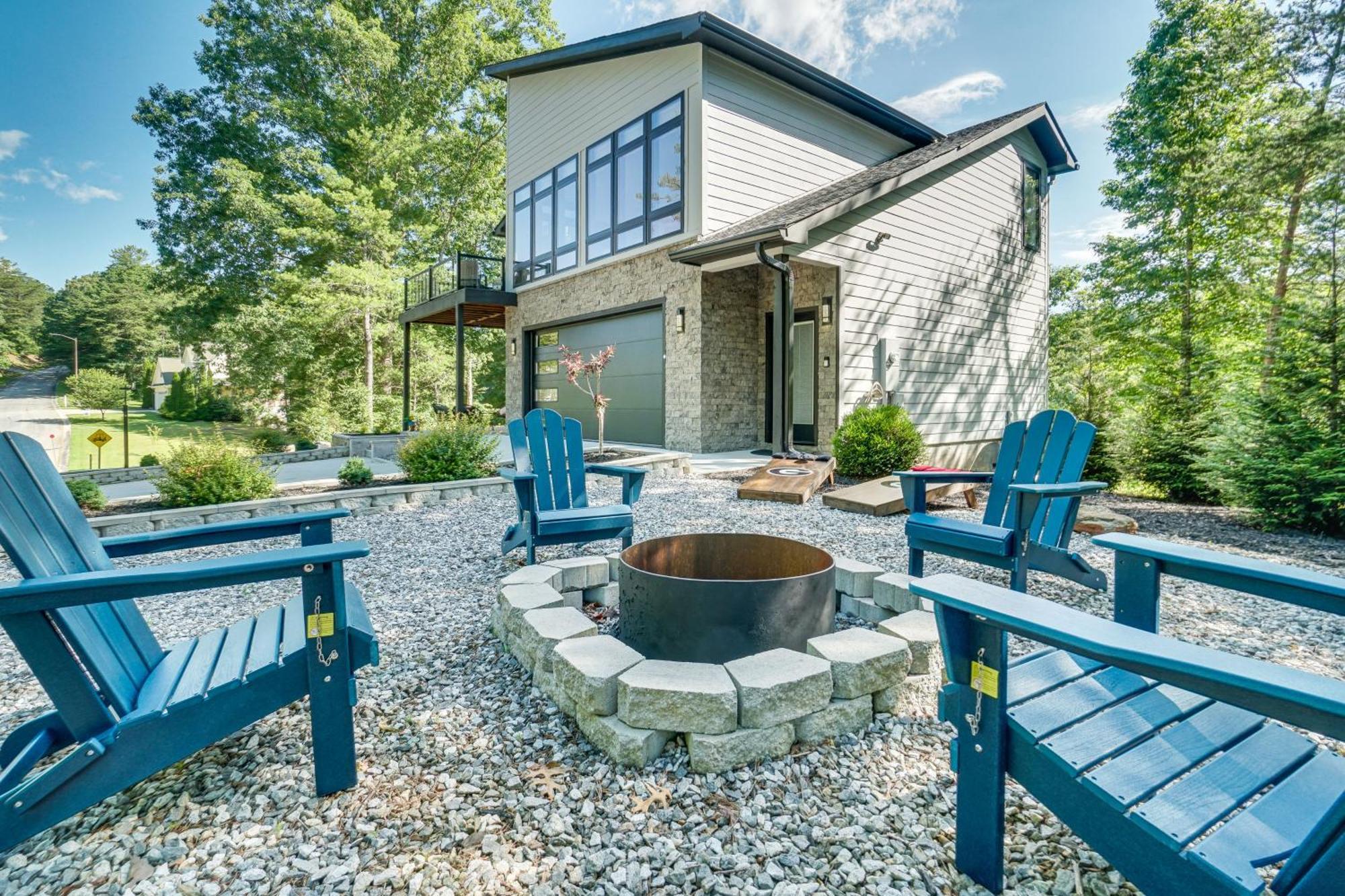 Luxury Modern Home On Golf Course With Game Room! Хелен Экстерьер фото